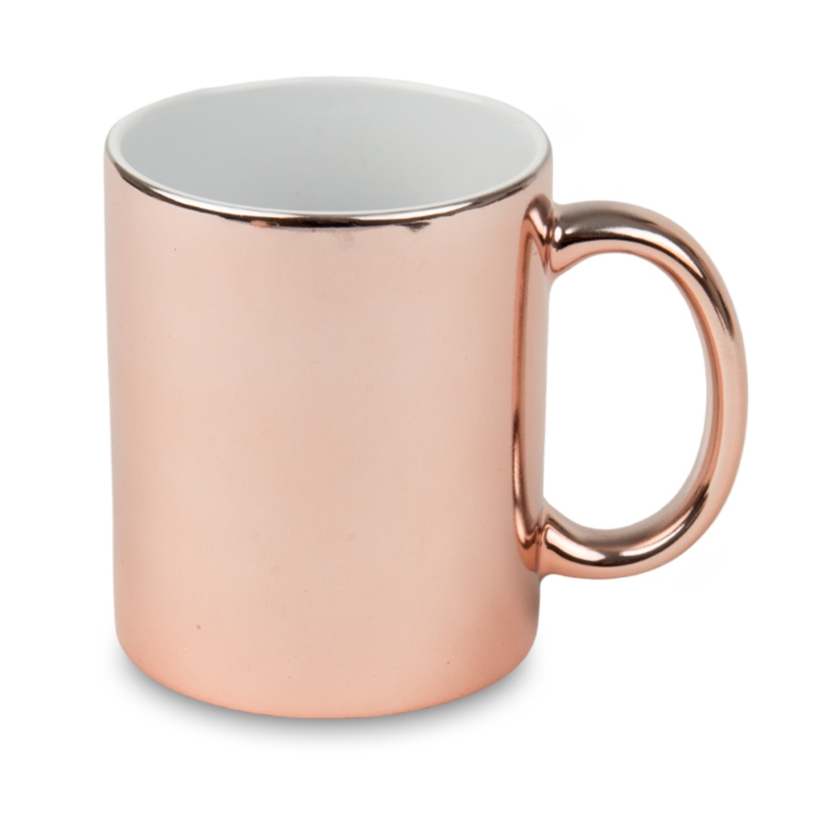 Glossy metallic sublimation mug