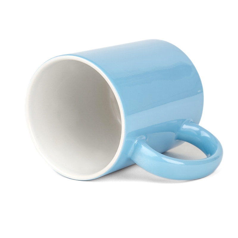 Color mug for sublimation - white inside
