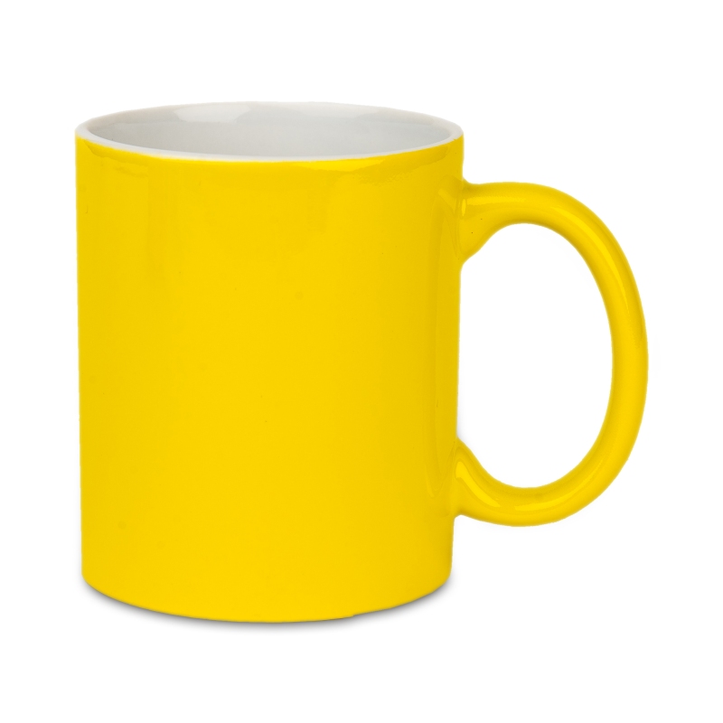 Coloured Sublimation Mug - White Inner
