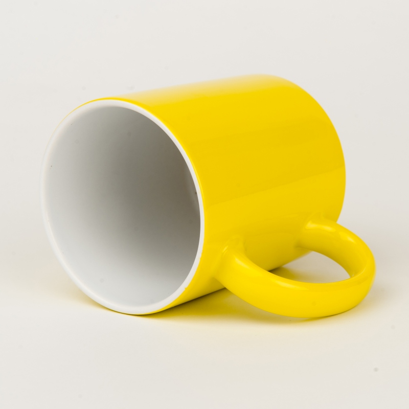 Coloured Sublimation Mug - White Inner