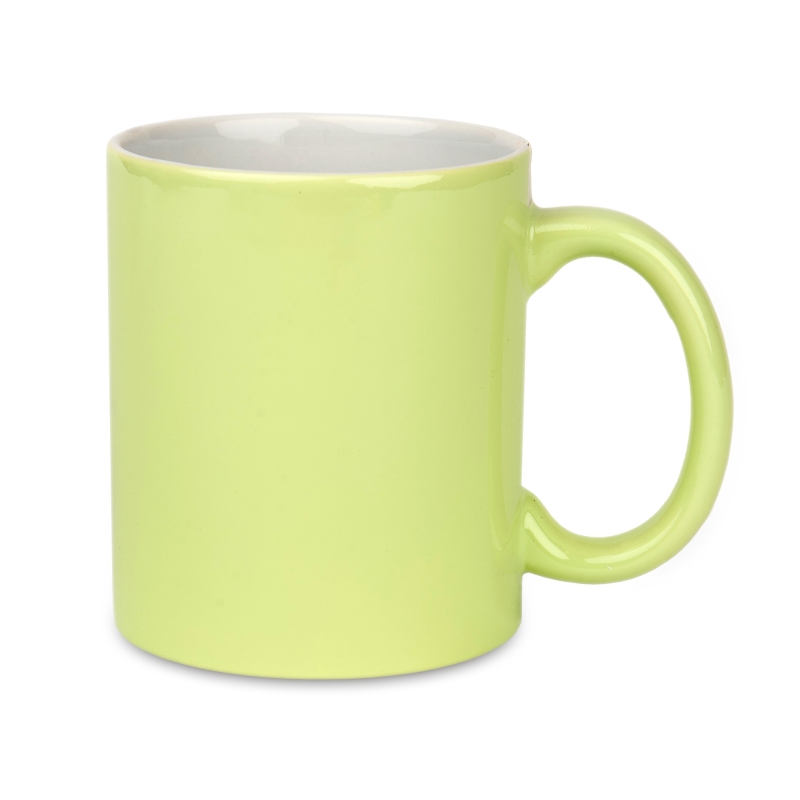 Color mug for sublimation - white inside