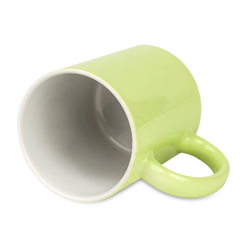 Color mug for sublimation - white inside