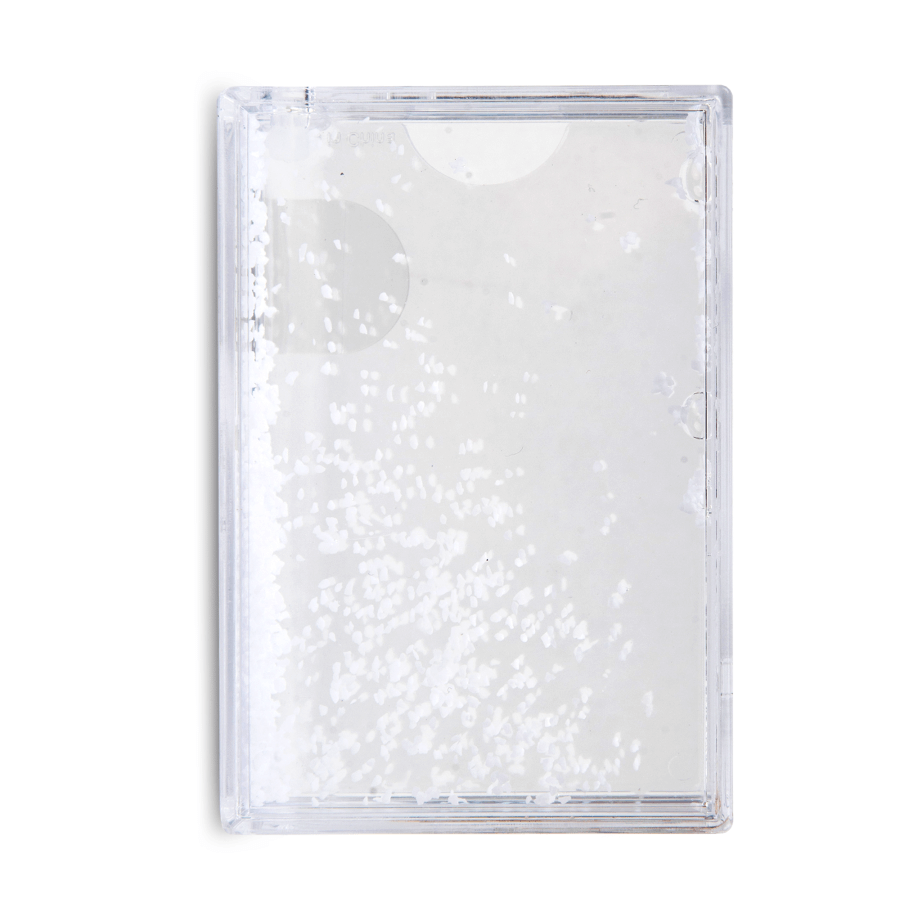 Liquid photo frame - snowflakes