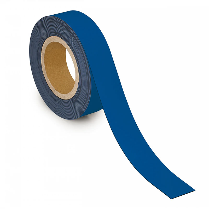 Magnetic labelling tape