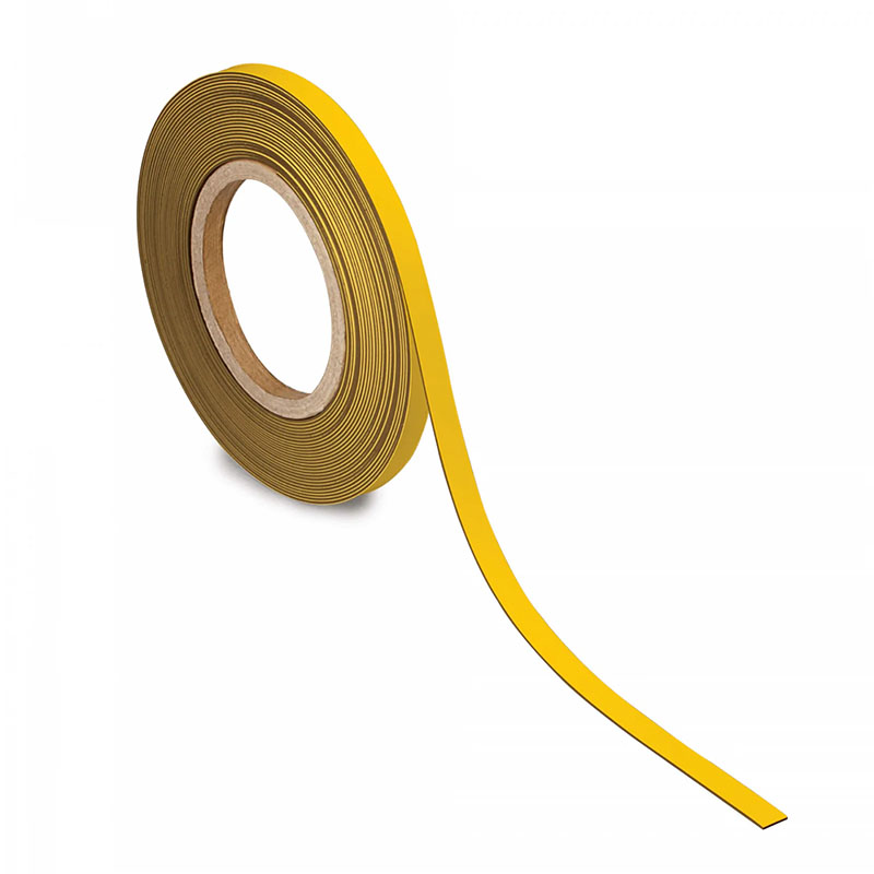 Magnetic labelling tape