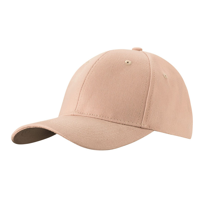 Peaked cap 6-panels with metal clip