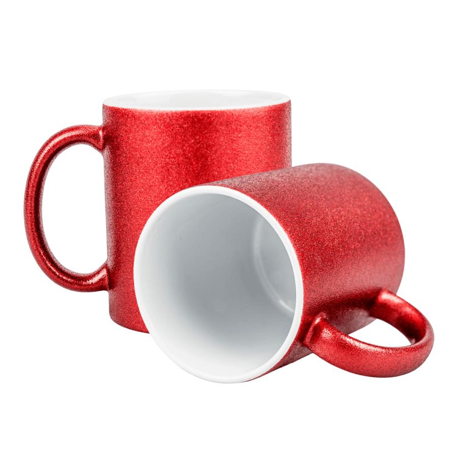 Glitter sublimation mug