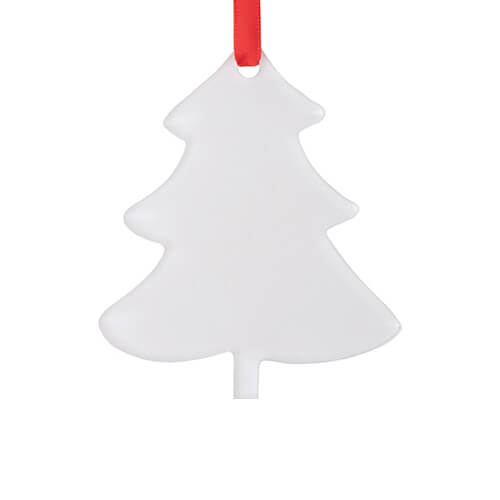 Acrylic pendant for sublimation and engraving - christmas tree