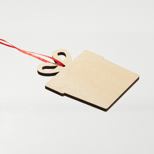 Wooden hanger for sublimation - gift