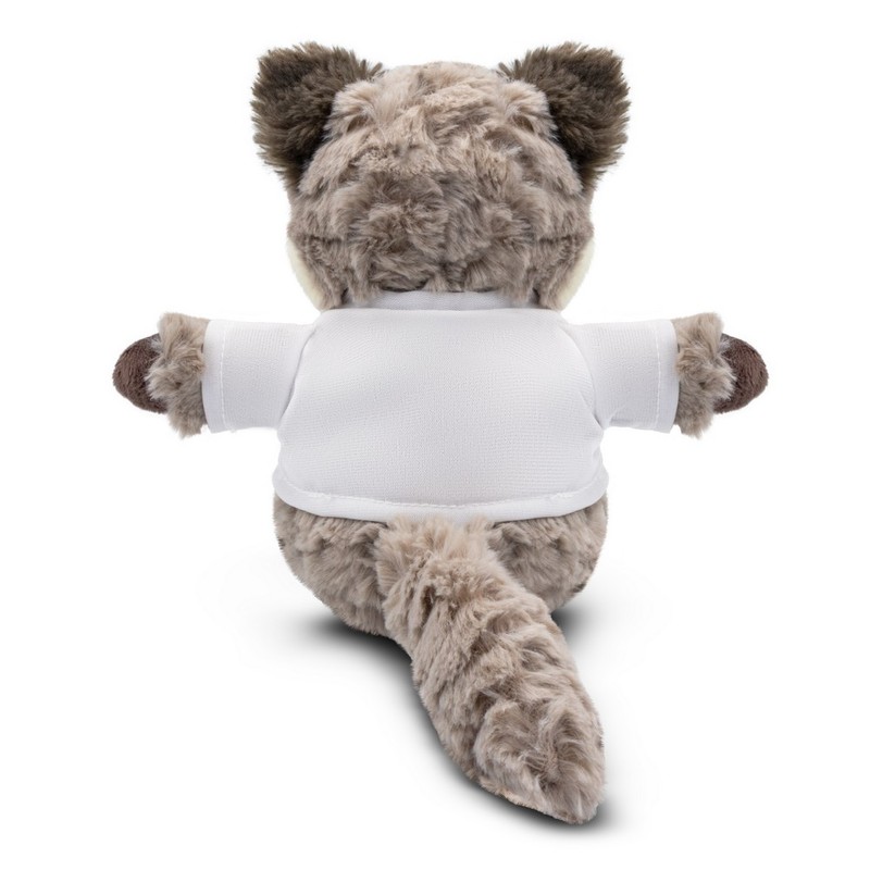 Teddy wolf with a white T-shirt for sublimation