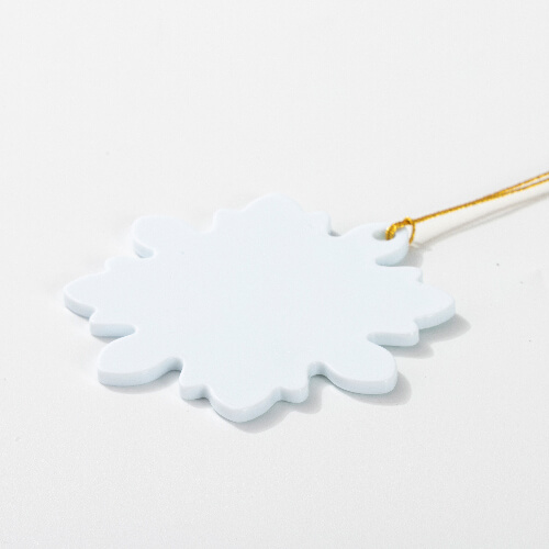 Plastic pendant - leaf