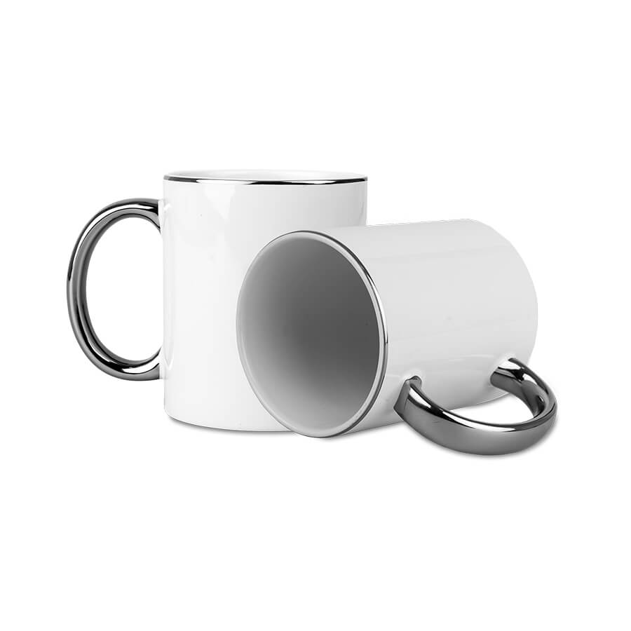 Color handle sublimation mug