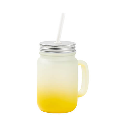 Glass sublimation Mason Jar mug