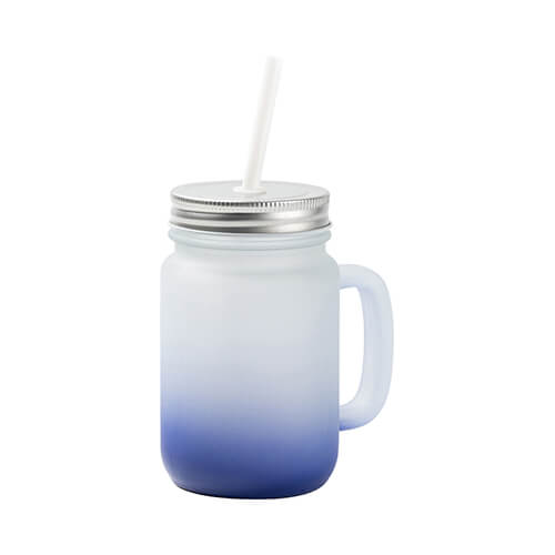 Glass sublimation Mason Jar mug