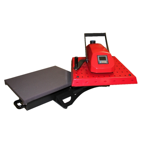 Swing PRO - swing away transfer press for flat surfaces