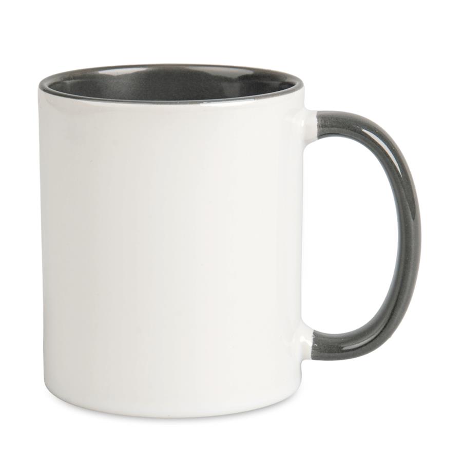 Inside and handle color sublimation mug