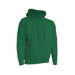 Men’s sweatshirt with zip for printing