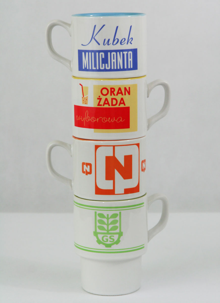 Stackable sublimation mug