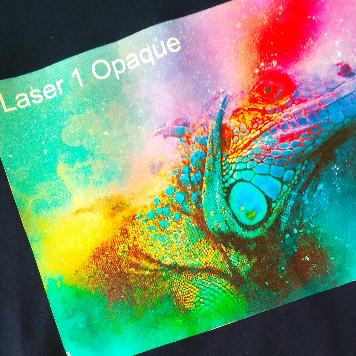 Laser 1 Opaque - Transfer paper for dark and colour textiles for laser printers - 10 sheets