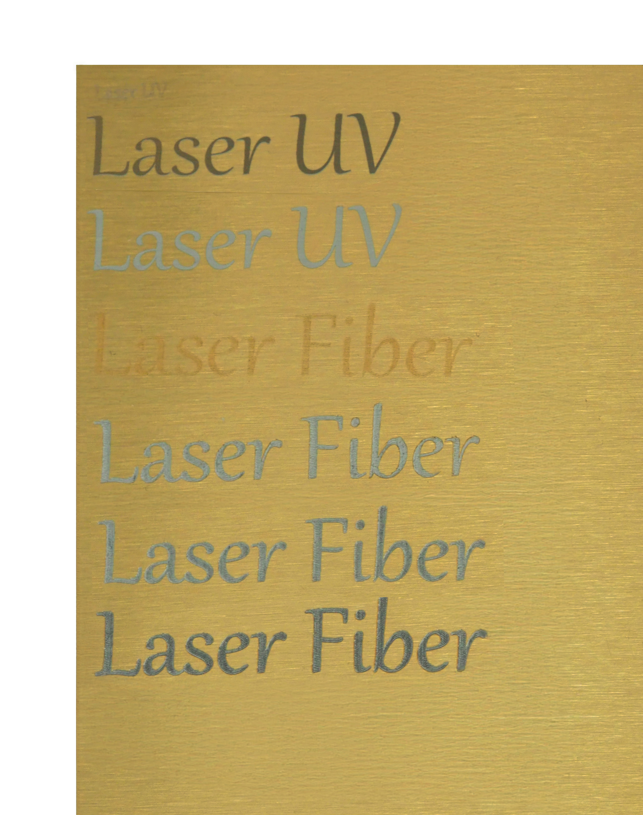 Aluminium plate for thermal transfer, sublimation and DTF overprint and engraving
