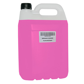 Cleaning fluid for print heads - pink, outside