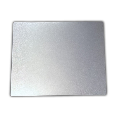 Thick Aluminium Sheet for Heat Transfer, Sublimation, DTF Printing and Engraving - Silver Glossy, 200 x 150 mm