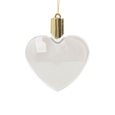 Christmas bauble for sublimation - heart