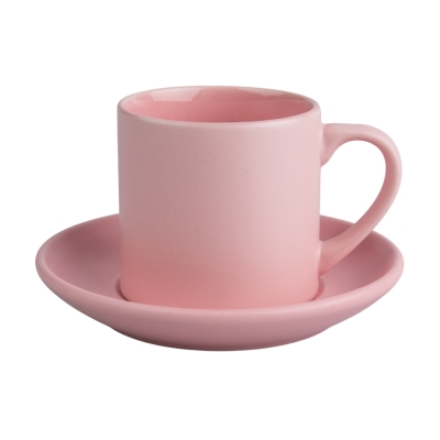 Sublimation Cup with Saucer - Set 6 pcs