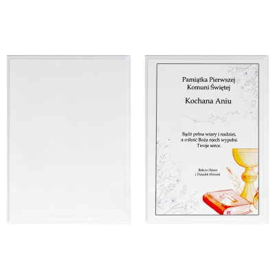 Wood Base for Overprint Metal