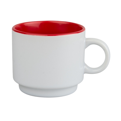 Sublimation cup - larger with a colored interior