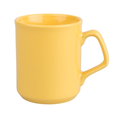 Coloured Sublimation Mug with  Angled Handle