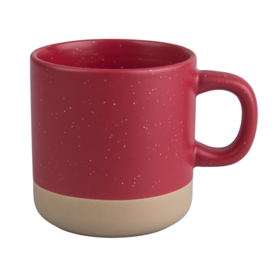 Speckled Sublimation Mug with Brown Base