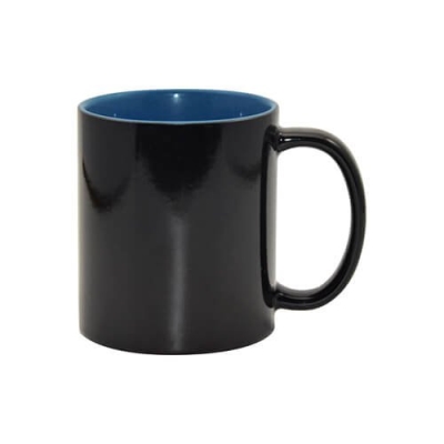 Magic Glossy Colour-Changing Mug - For Sublimation & Laser Engraving - Coloured Inner