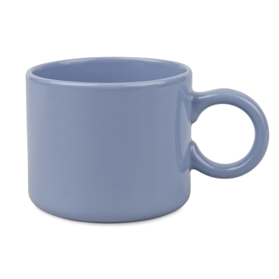 Coloured Mug with Round Handle