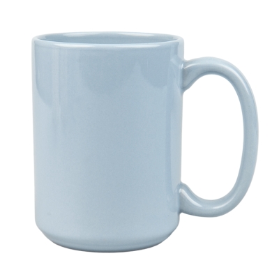 Colored sublimation mug - large blue