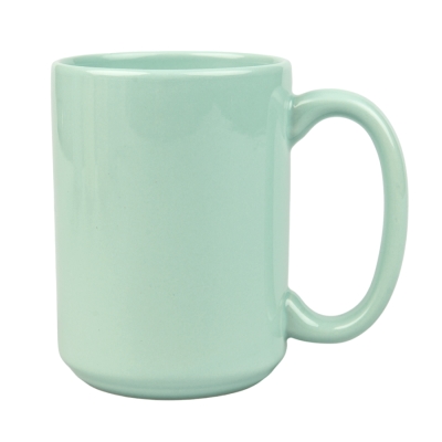 Colored sublimation mug - large green