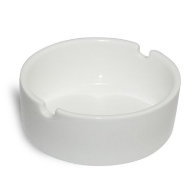 White Ceramic Ashtray for Sublimation