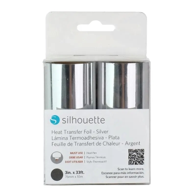 Silhouette film for plotter Silhouette Cameo 5A - silver