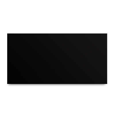 Matte aluminium plate for engraving, black-gold
