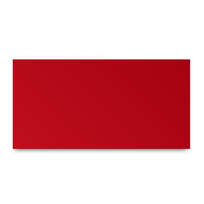 Matte aluminium plate for engraving, red-silver