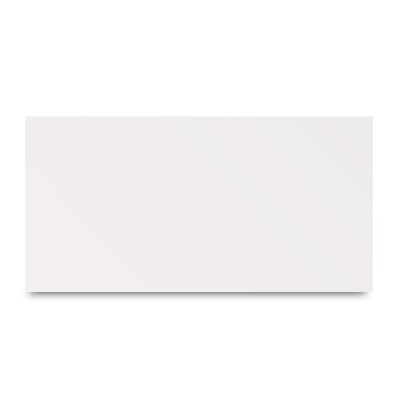 Matte aluminium plate for engraving, white-blue