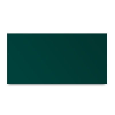 Matte aluminium plate for engraving, green-silver