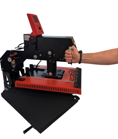 TPS7 Smart Secabo with Bluetooth - pneumatic heat press for flat surfaces, swing