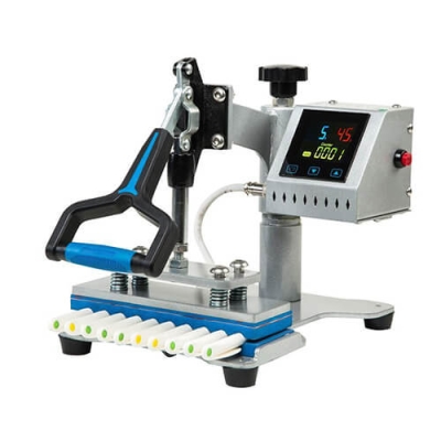 Transfer press for pens