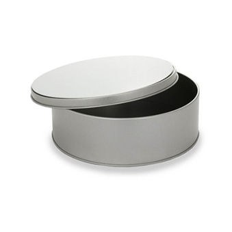 Metal box for sublimation - round 12 cm 