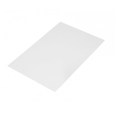 Aluminium Sheet for Heat Transfer, Sublimation, DTF Printing and Engraving - White Glossy, 150 x 100 mm