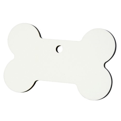 Bone MDF pendant for sublimation and engraving