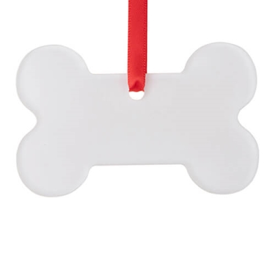 Acrylic Pendant for Sublimation, Engraving and Laser Thermal Transfer - bone