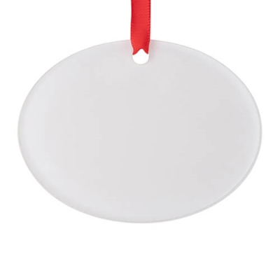 Acrylic Pendant for Sublimation, Engraving and Laser Thermal Transfer - oval