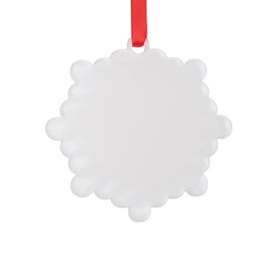 Acrylic Pendant for Sublimation, Engraving and Laser Thermal Transfer - snowflake
